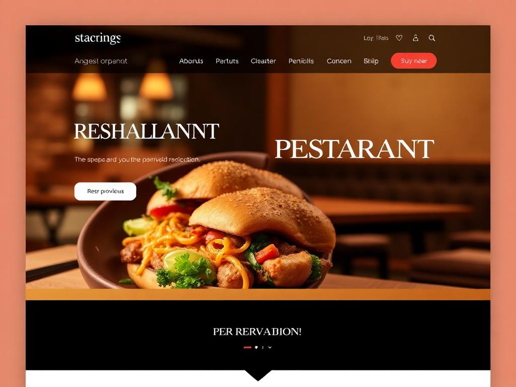 Main Street Pizza website preview